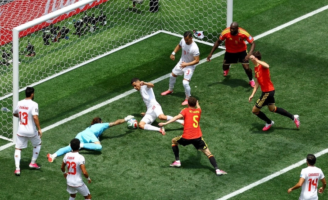 U888 cược bóng đá: Pha cứu thua kinh điển giúp Iran cầm hòa Bỉ tại World Cup 2026 - hình ảnh - u888app.vip U888 cược bóng đá: Pha cứu thua kinh điển giúp Iran cầm hòa Bỉ tại World Cup 2026 - hình ảnh - u888app.vip