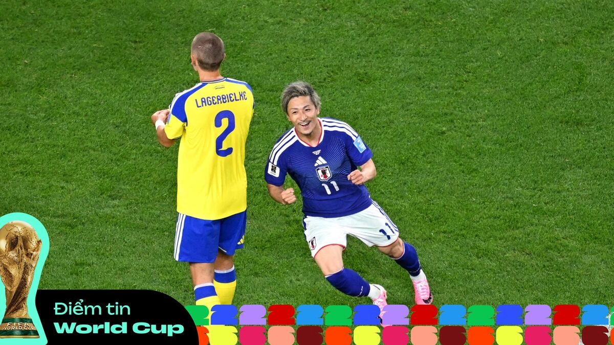 U888 đổi thưởng: Nhật Bản hòa Thụy Điển, chạm trán Brazil ở vòng 1/16 World Cup - hình ảnh - u888app.vip