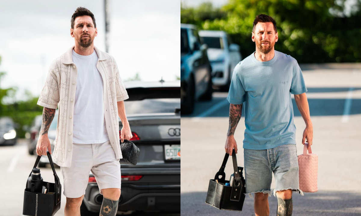U888 Việt Nam: Phong cách tập luyện đầy màu sắc của Messi 38 tuổi - hình ảnh - u888app.vip