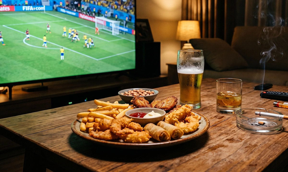 Ăn đêm xem World Cup – combo ‘sát thủ’ khiến dạ dày và gan tổn thương ra sao? - hình ảnh - u888app.vip Ăn đêm xem World Cup – combo ‘sát thủ’ khiến dạ dày và gan tổn thương ra sao? - hình ảnh - u888app.vip